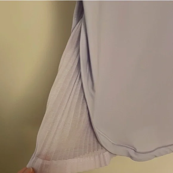 NWOT Lululemon Just Pleat It Short Sleeve Shirt Cool Breeze Size 6 - Picture 11 of 12